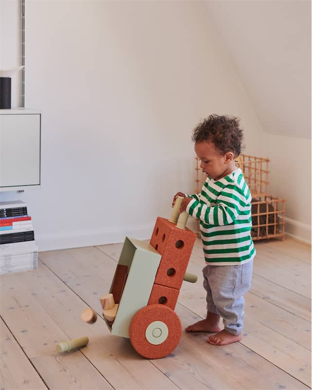 Modu 3-in-1 Gåvogn Burnt Orange / Dusty Green - Image 3