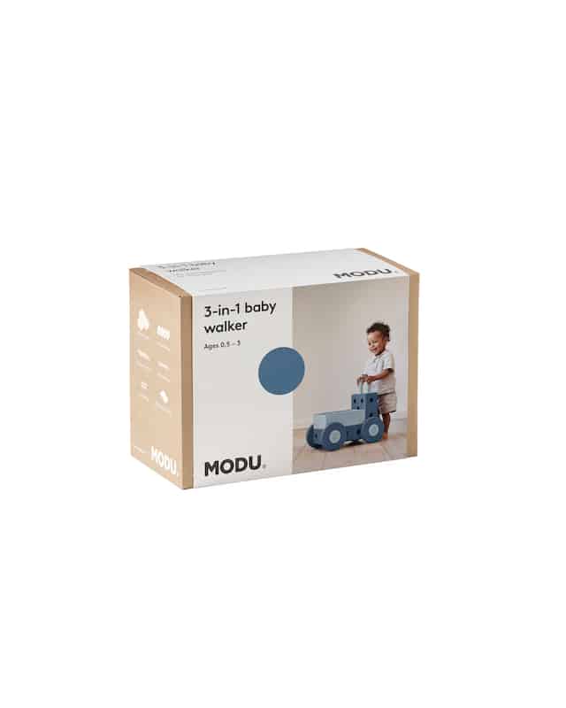 Modu 3-in-1 Gåvogn Deep Blue / Sky Blue - Image 2