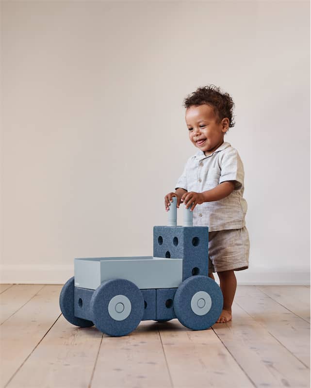 Modu 3-in-1 Gåvogn Deep Blue / Sky Blue - Image 4