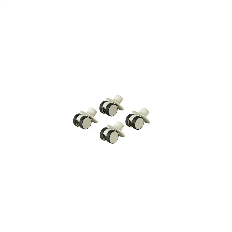 Modu 4 x Swirly wheels Dusty Green