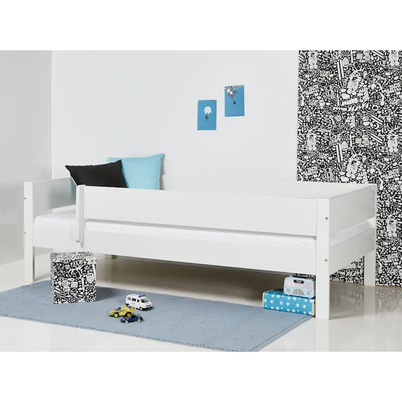 Amon Enkeltseng med sengehest - Azur Mint - Image 2