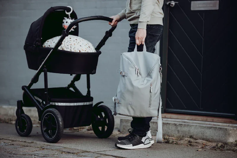 Baby Dreamer Recycled Polyester Pusletaske - Grå - Image 7