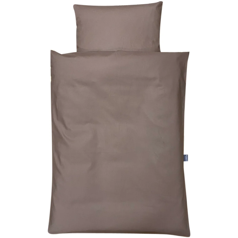 Baby sengelinned, dess. 1270 ensfarvet TAUPE/038