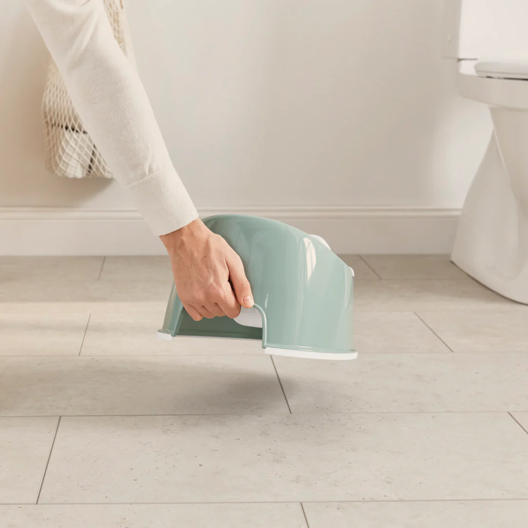 BabyBjörn Smart Potte - Grågrøn/Hvid - Image 7