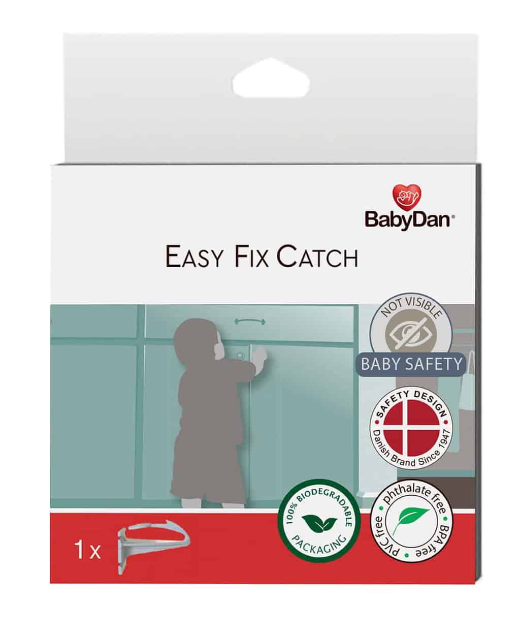 BabyDan Easy Fix sikkerhedslås - 1 stk - Image 3