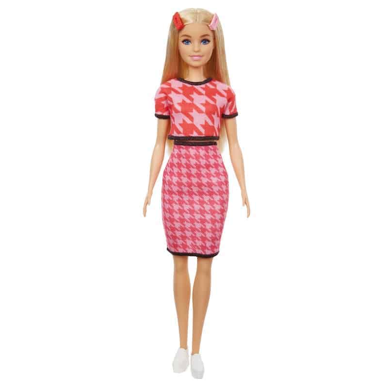 Barbie Fashionista Doll Houndstooth Top - Image 4