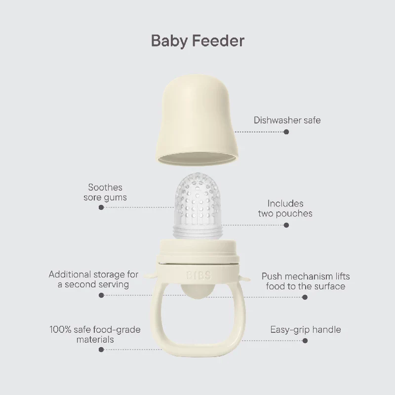 BIBS Baby Feeder Ivory - Image 4