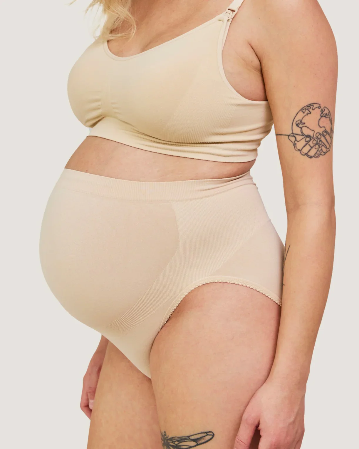 Carriwell Graviditetsstøttetrusser - Beige - M