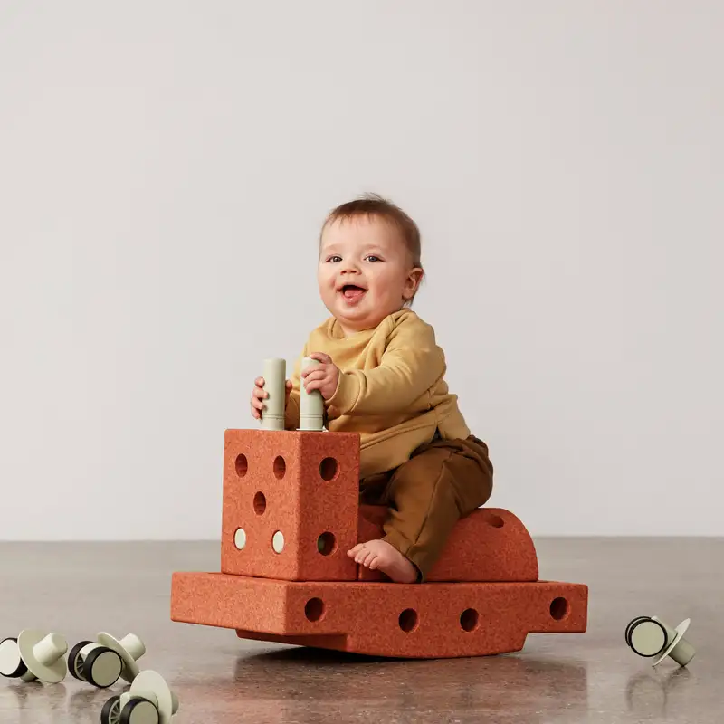 Modu Curiosity Set Burnt Orange / Dusty Green - Image 2