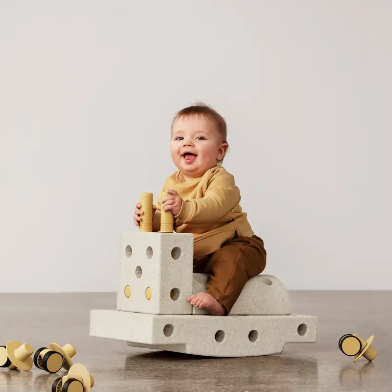 Curiosity Set Sand Grey / Honey Yellow - Image 2