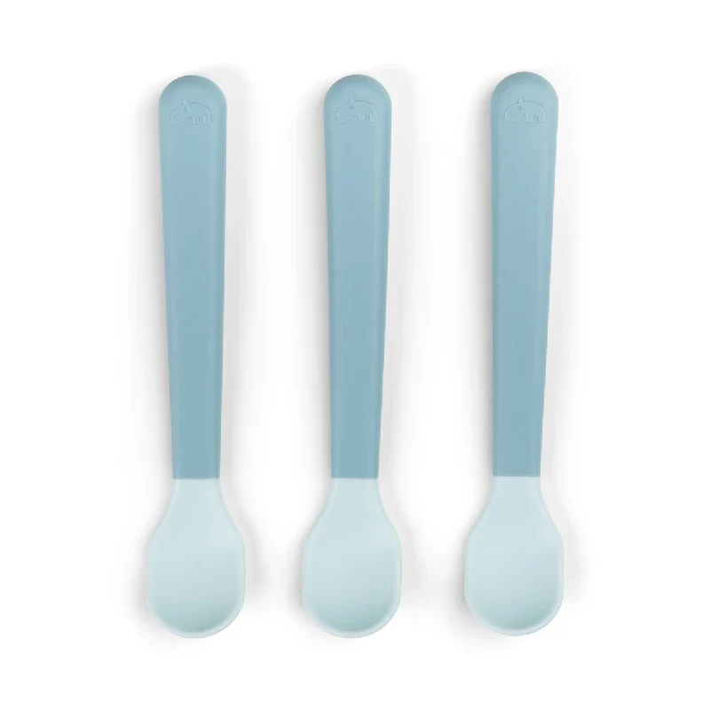 Done By Deer Foodie easy - grip babyske 3 - pak Blå