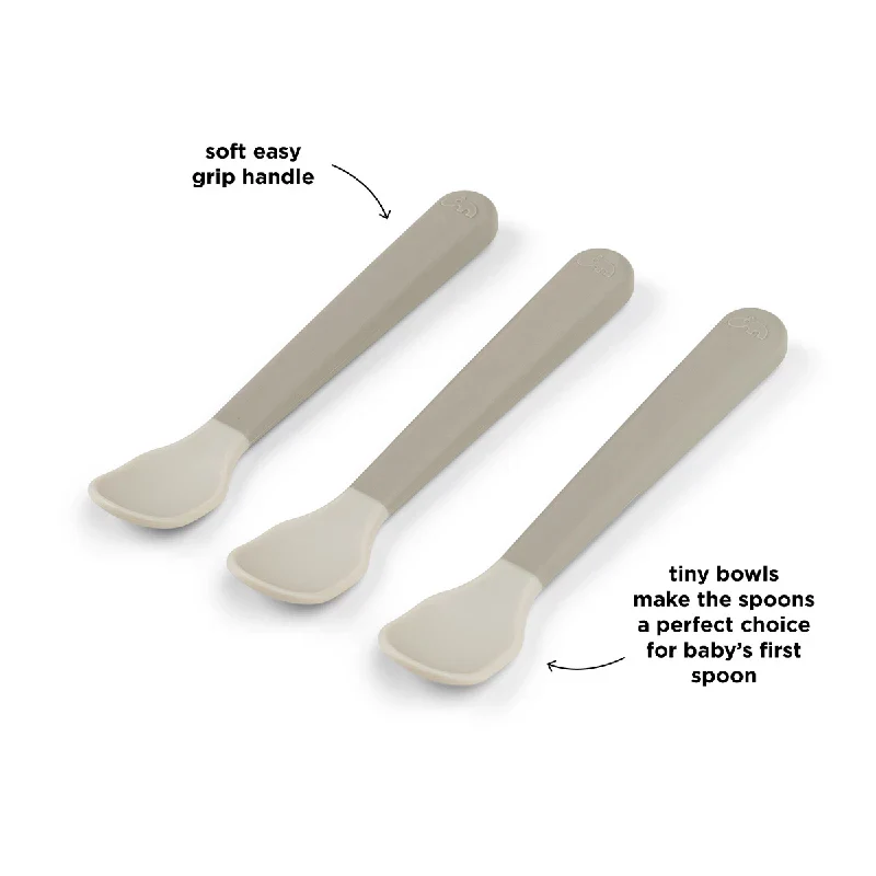 Done By Deer Foodie easy - grip babyske 3 - pak Sand - Image 4