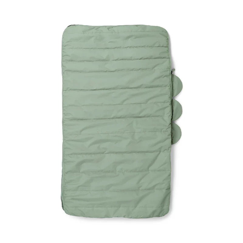 Done by Deer Quiltet børnesovepose Croco Grøn - Image 3