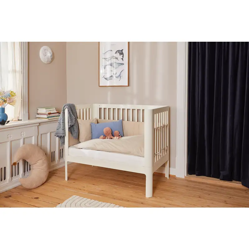 Flexa Nova Tremmeseng 120x70cm inkl. madras - Cream white - Image 7