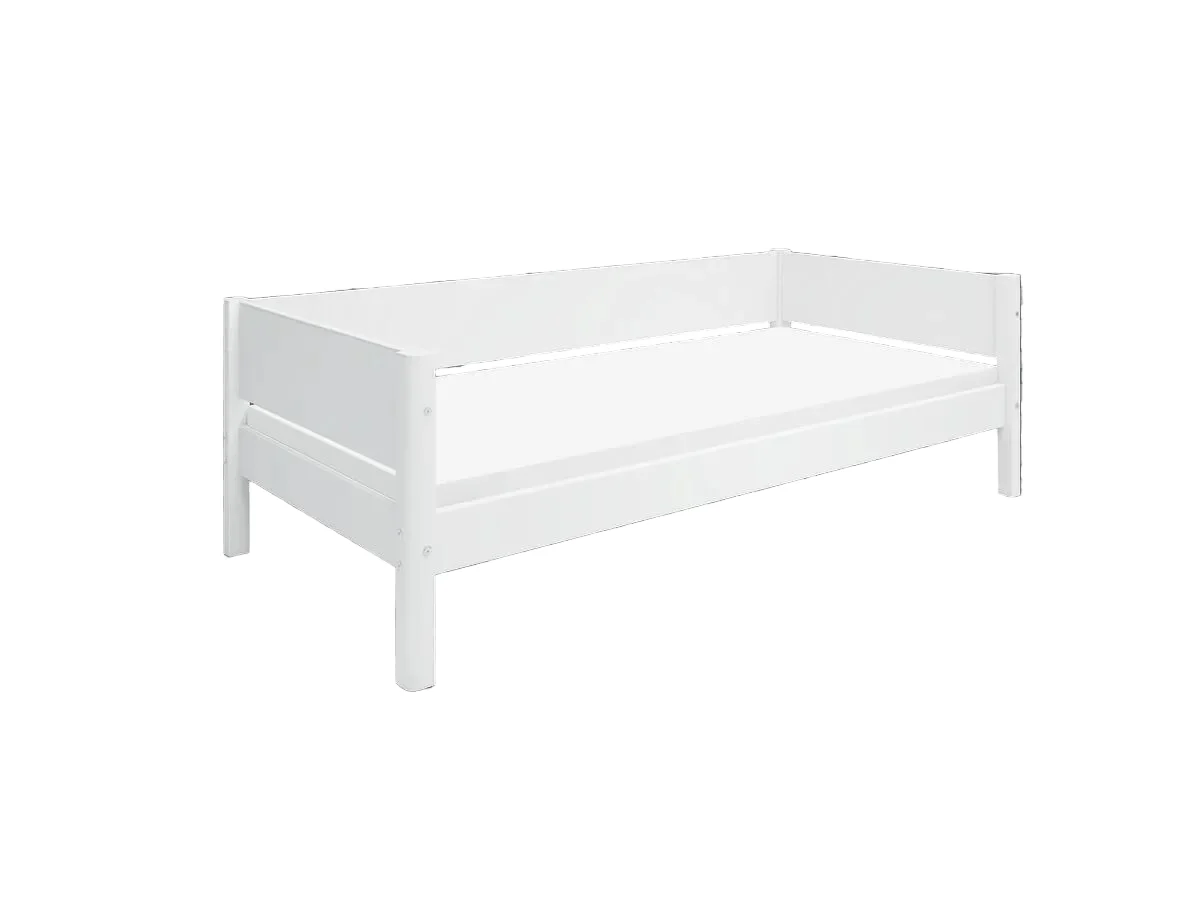 FLEXA WHITE Enkeltseng 90x200 cm m. baggavl - Hvid - Image 3