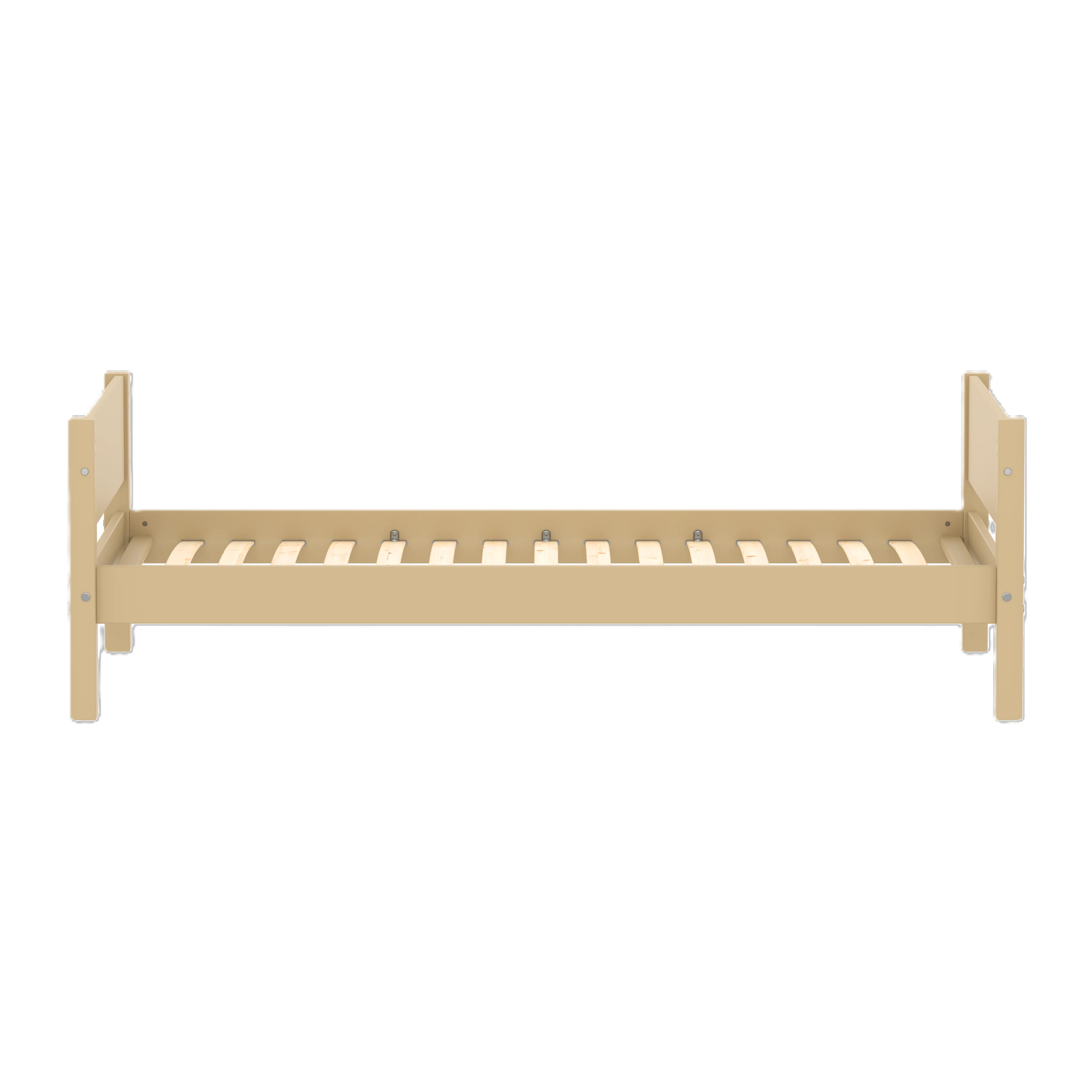 FLEXA WHITE Enkeltseng 90x200 cm - Sand - Image 2