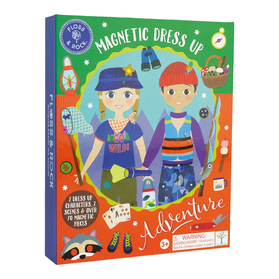 Floss & Rock - Magnetisk Påklædnings figur - Adventure