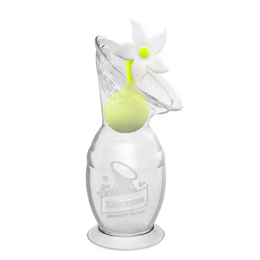 Haakaa Brystpumpe med blomsterstopper - Image 2