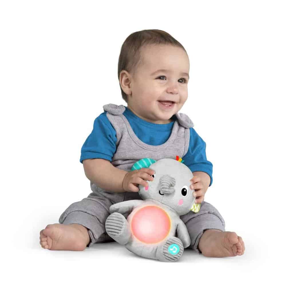 Hug-a-bye Baby™ musikalsk elefant - plysdyr med lys - Image 2