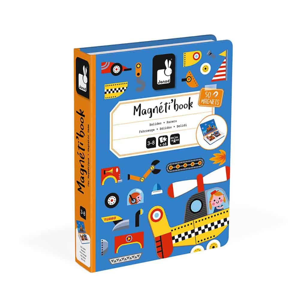 Janod Magnetibook - Racers - Image 5