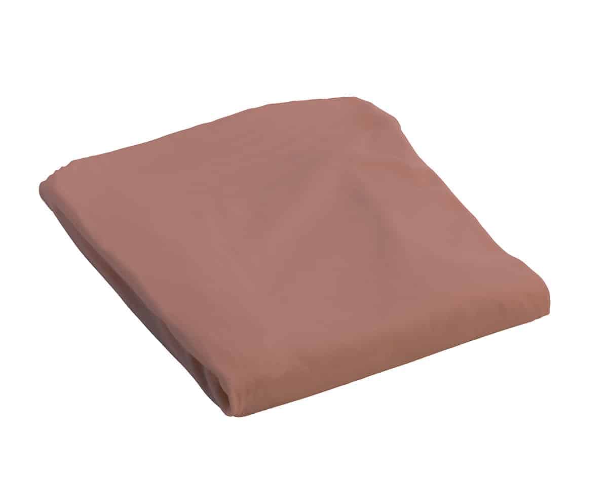Jersey stræklagen - Dusty Rose (60x120)