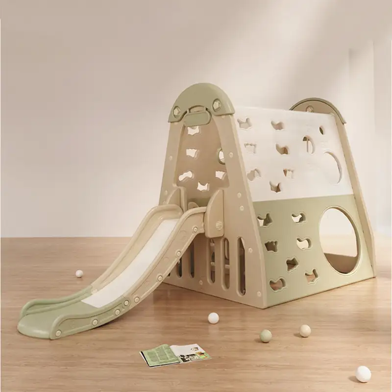 Kids Zone aktivitets hus med rutsjebane og gynge - Image 8