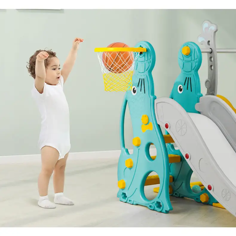 Kids Zone rutsjebane og basket - Image 3