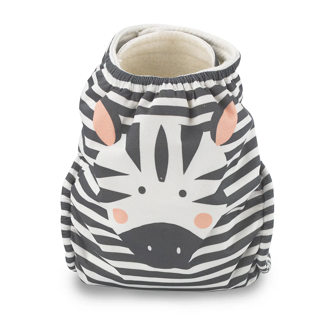 Kit & Kin genanvendelige stofble - Zebra