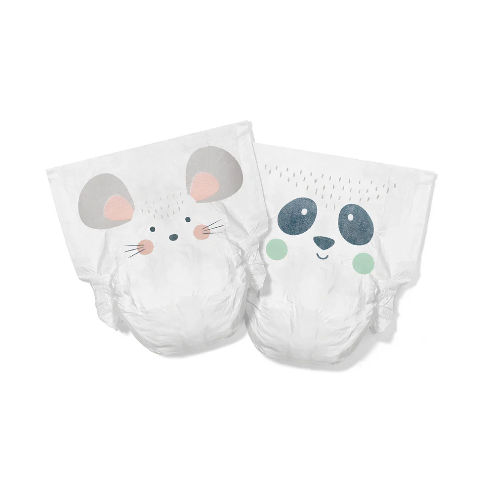 Kit & Kin Økologiske Bleer - Str. 2: 4-8 kg (38 stk)