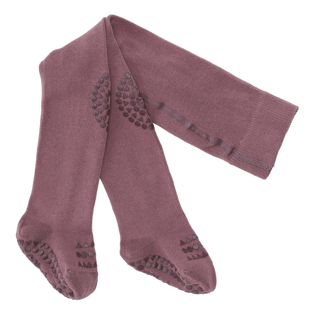 Kravle Strømpebukser - Misty Plum