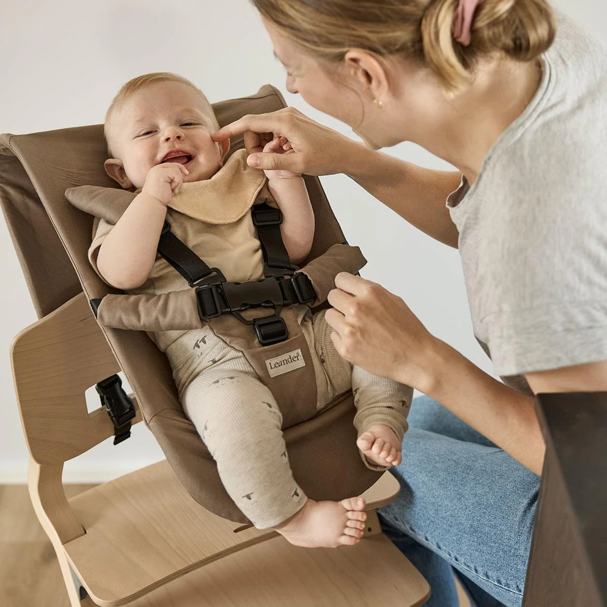 Leander Louie Højstol inkl. Babysæt - Flere farver - Image 14