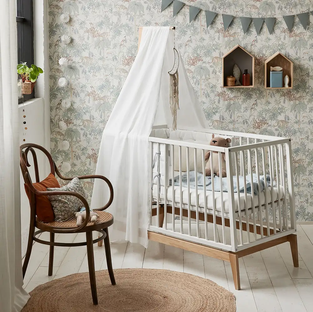 Leander Luna™ babyseng - 140x70 cm - hvid eg - Image 5