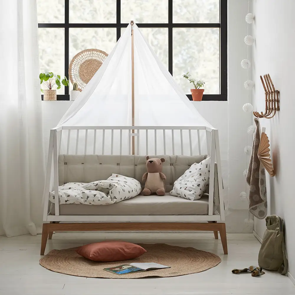 Leander Luna™ babyseng - 140x70 cm - hvid eg - Image 6