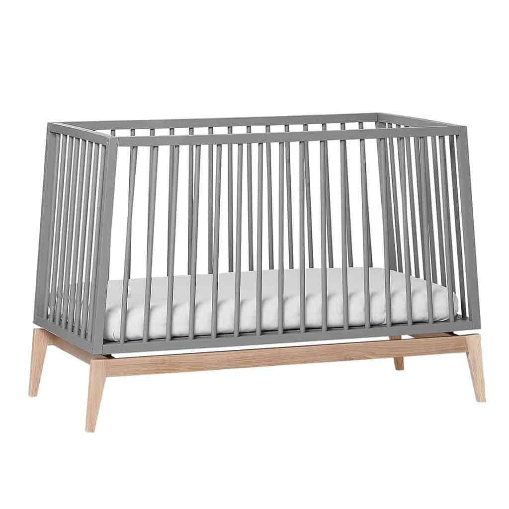 Leander Luna™ babyseng - 120x60 cm - grå eg - Image 2