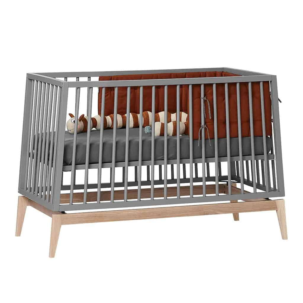 Leander Luna™ babyseng - 120x60 cm - grå eg - Image 3
