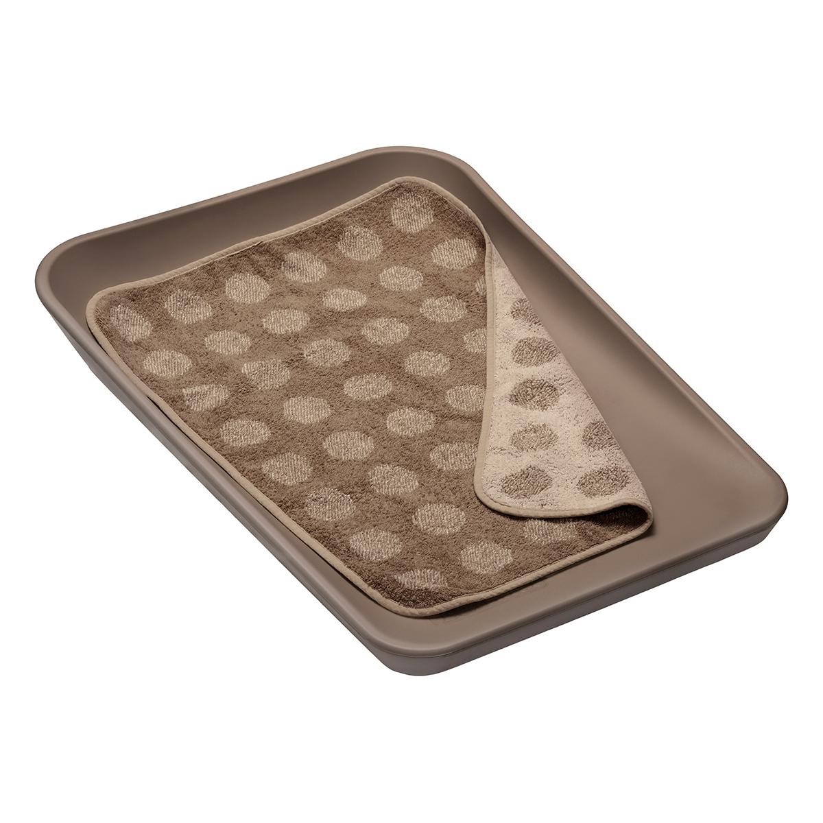 Leander Topper til puslepude - Dots - Mocca - Image 3