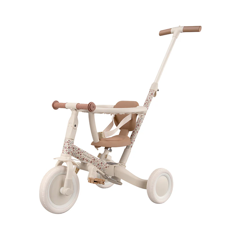 Little Dutch - 4 i 1 Tricykel - Off White
