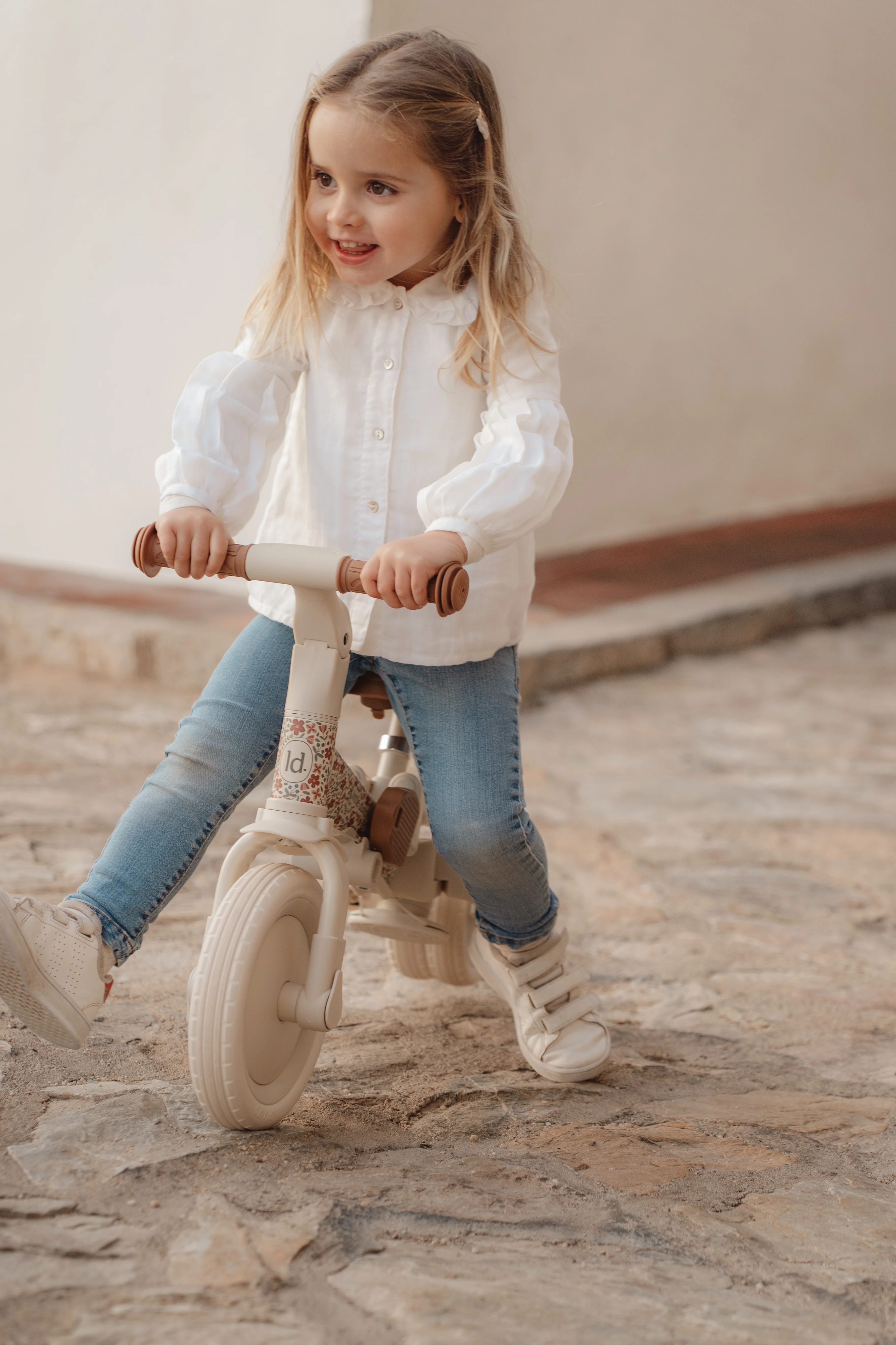 Little Dutch - 4 i 1 Tricykel - Off White - Image 6
