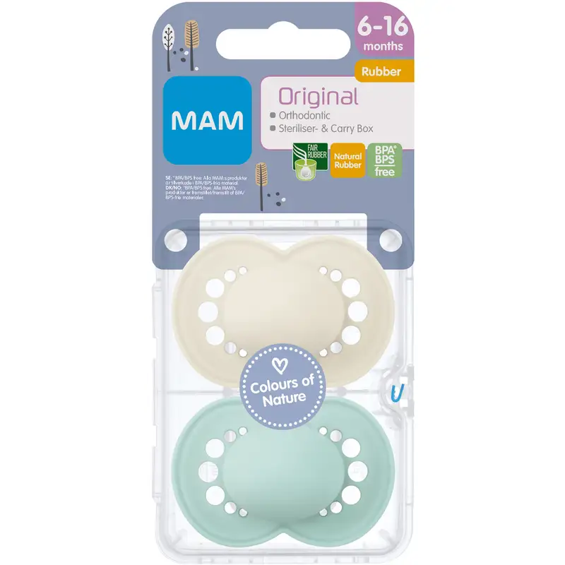 MAM Original Natural Rubber Neutral 6-16m - Image 2