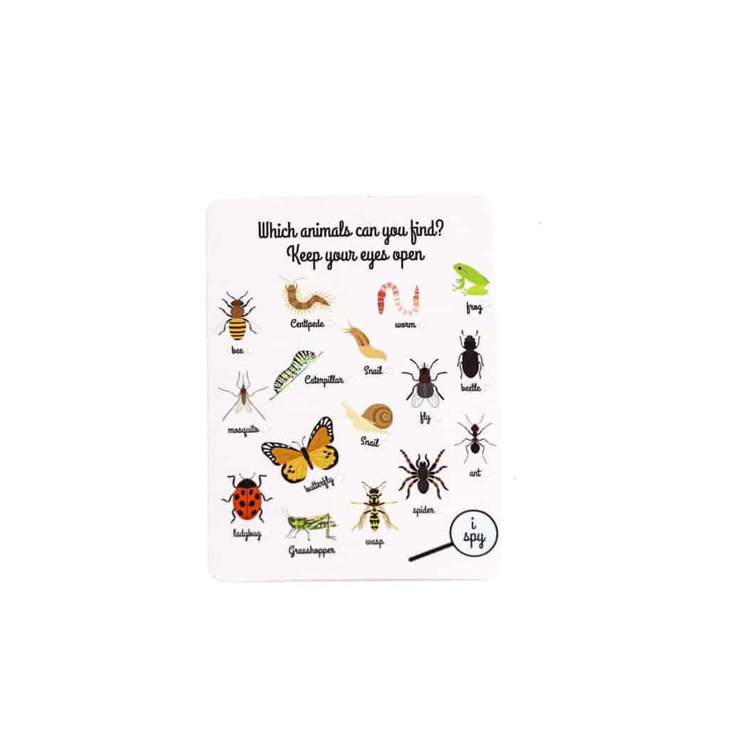 MAMAMEMO INSEKTHUS I TRÆ MED KORT - Image 2