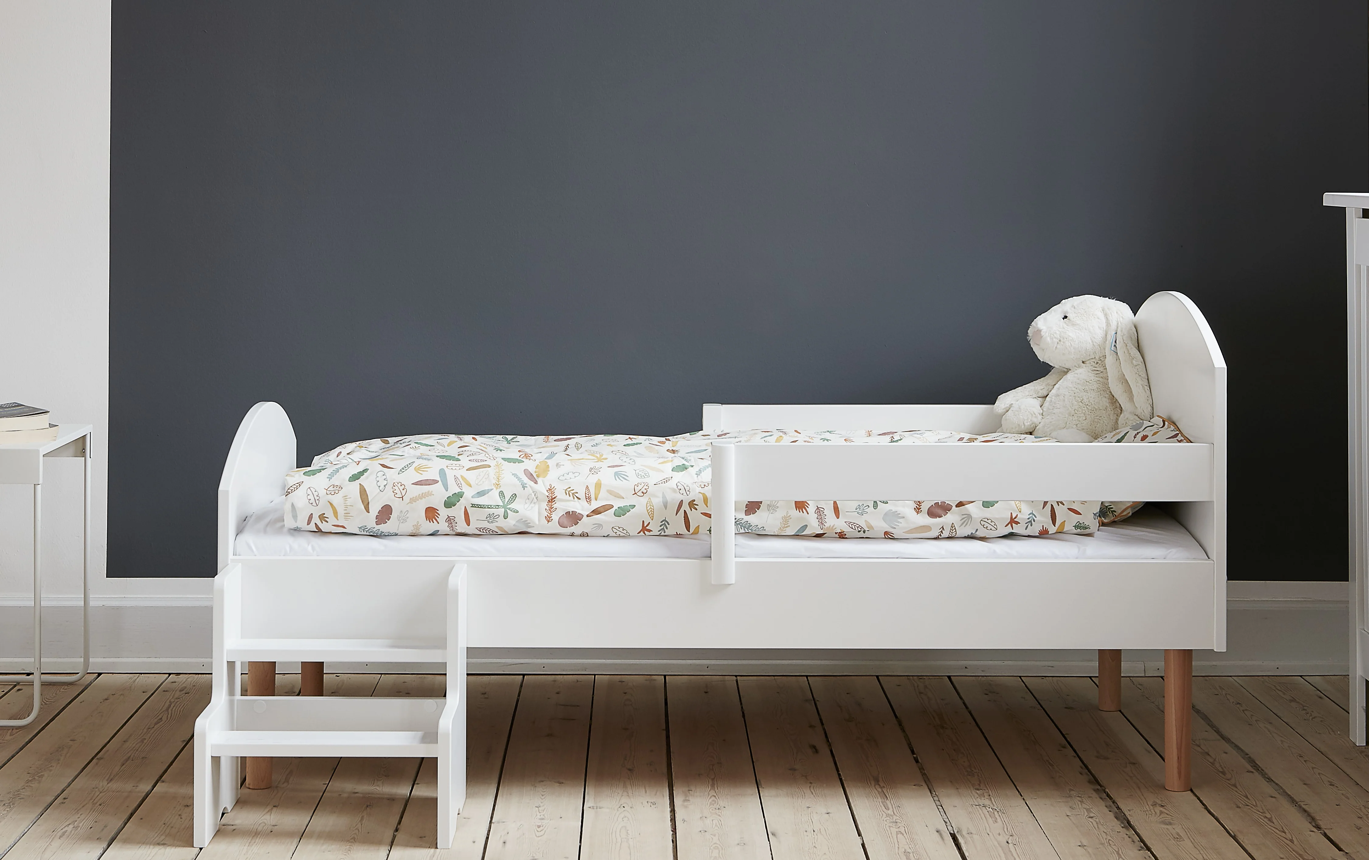 Manis-H Retro seng med 2 sengeheste og lamelbund 70*160 cm flere farver - Image 5