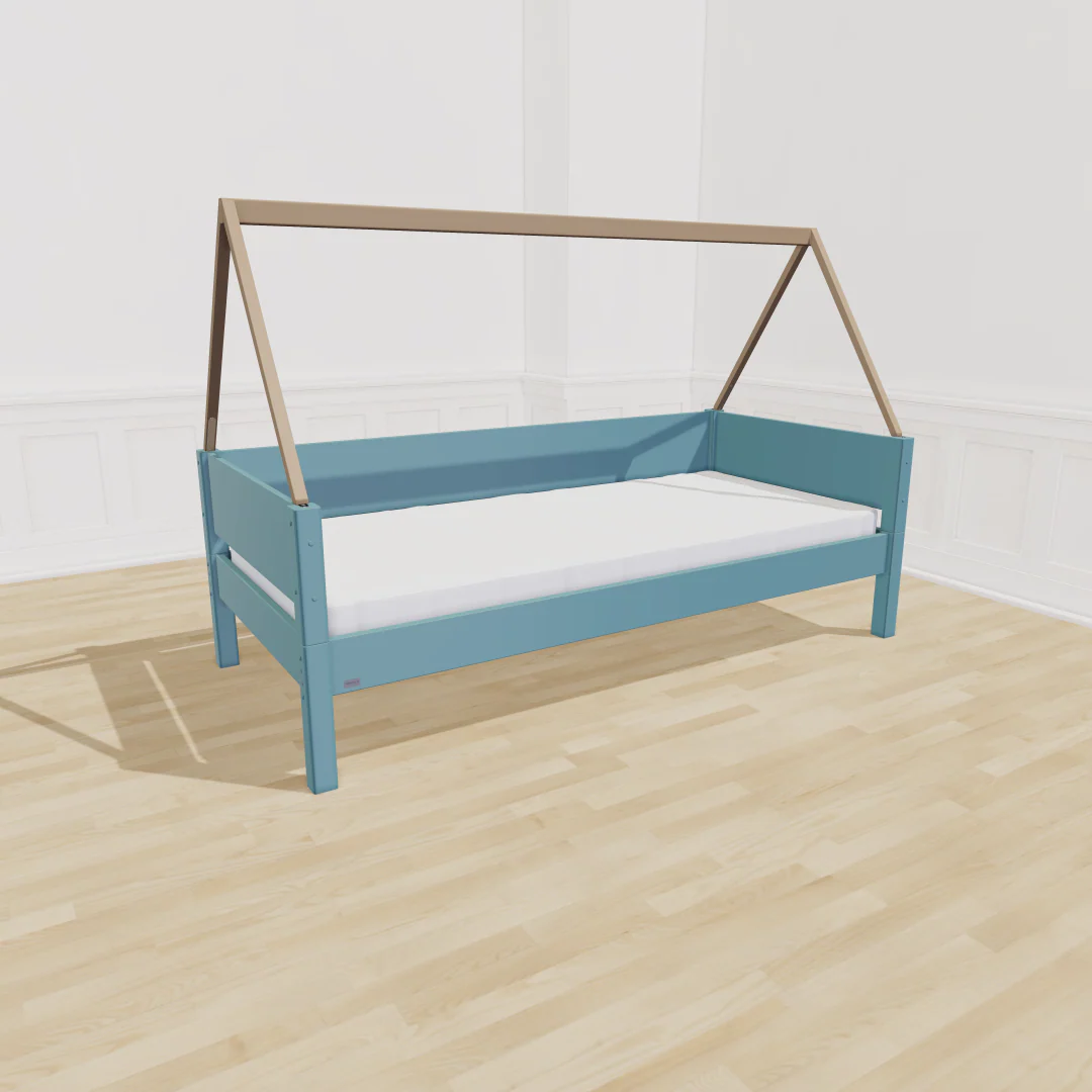 Manish-h Saga Børneseng 90x160 - Ocean Blue