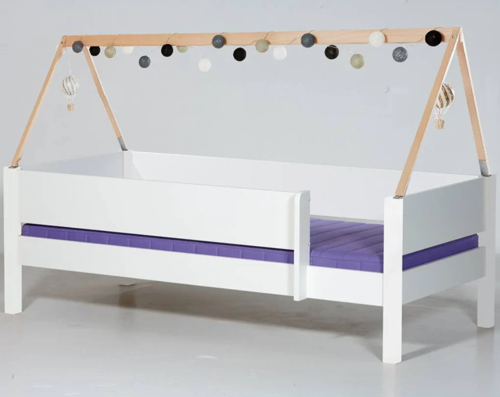 Manish-h Saga Børneseng 90x200 - White - Image 2