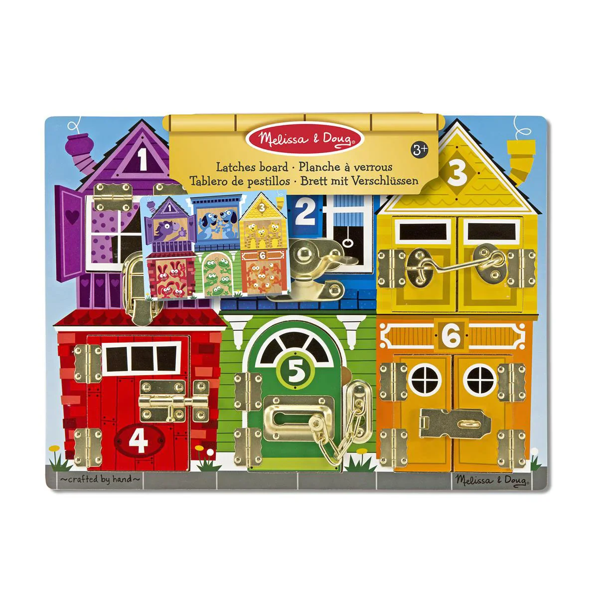 Melissa & Doug Aktivitetslegetøj - Låsebræt