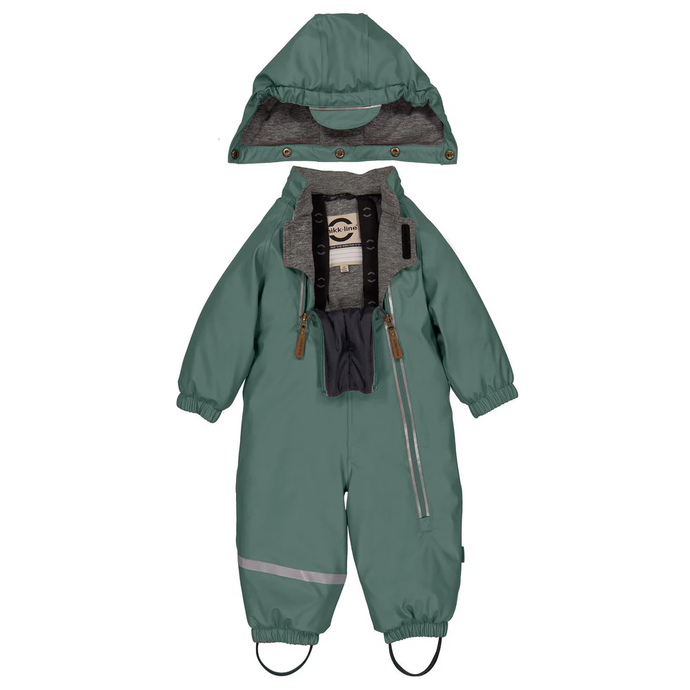 Mikk-Line PU Flyverdragt - Balsam Green - Image 3