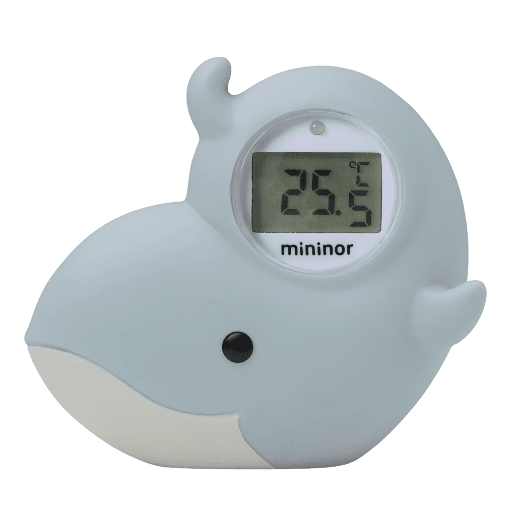 Mininor badetermometer - hval
