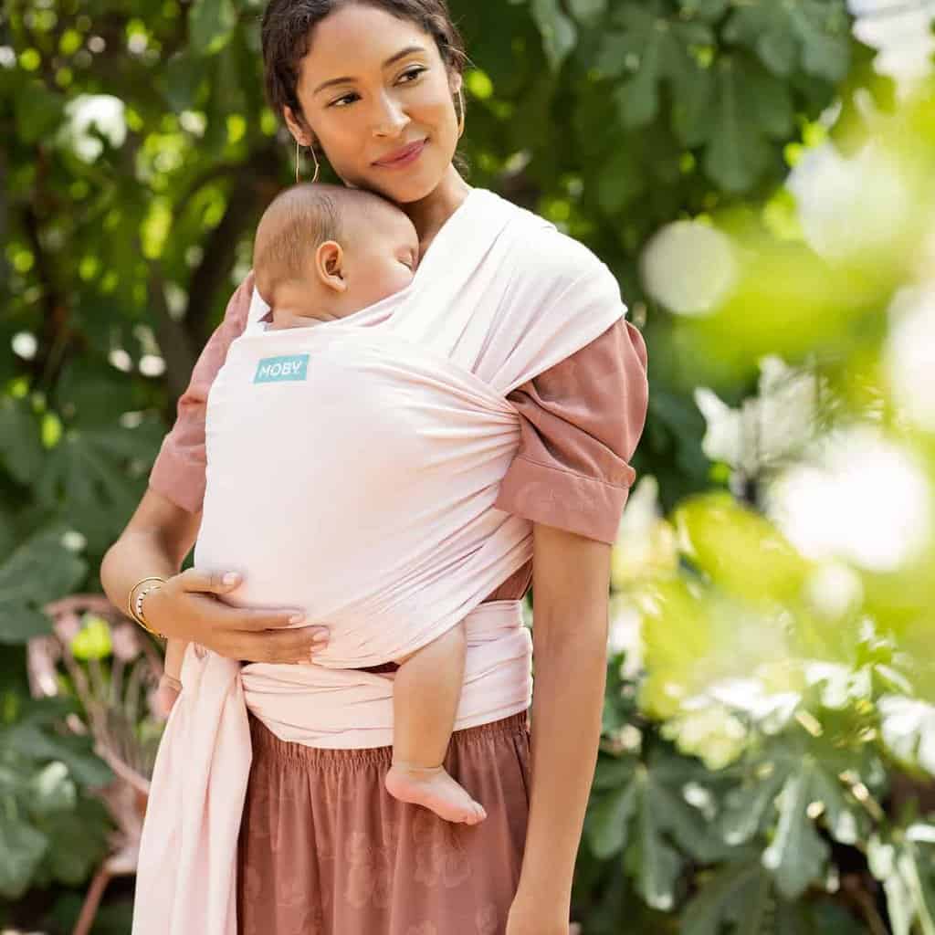 Moby Wrap Classic - rose quartz