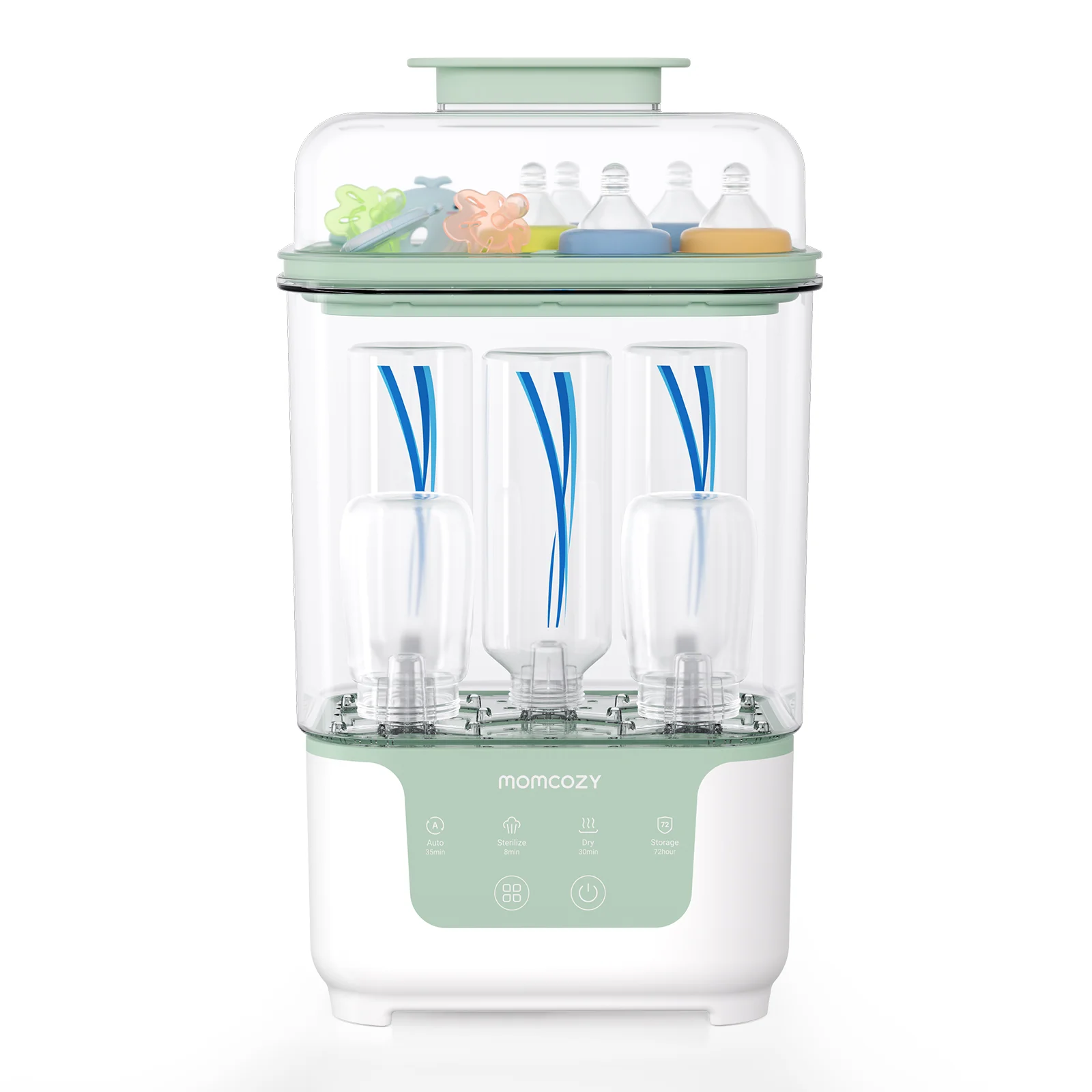 Momcozy 4-i-1 flaskesterilisator
