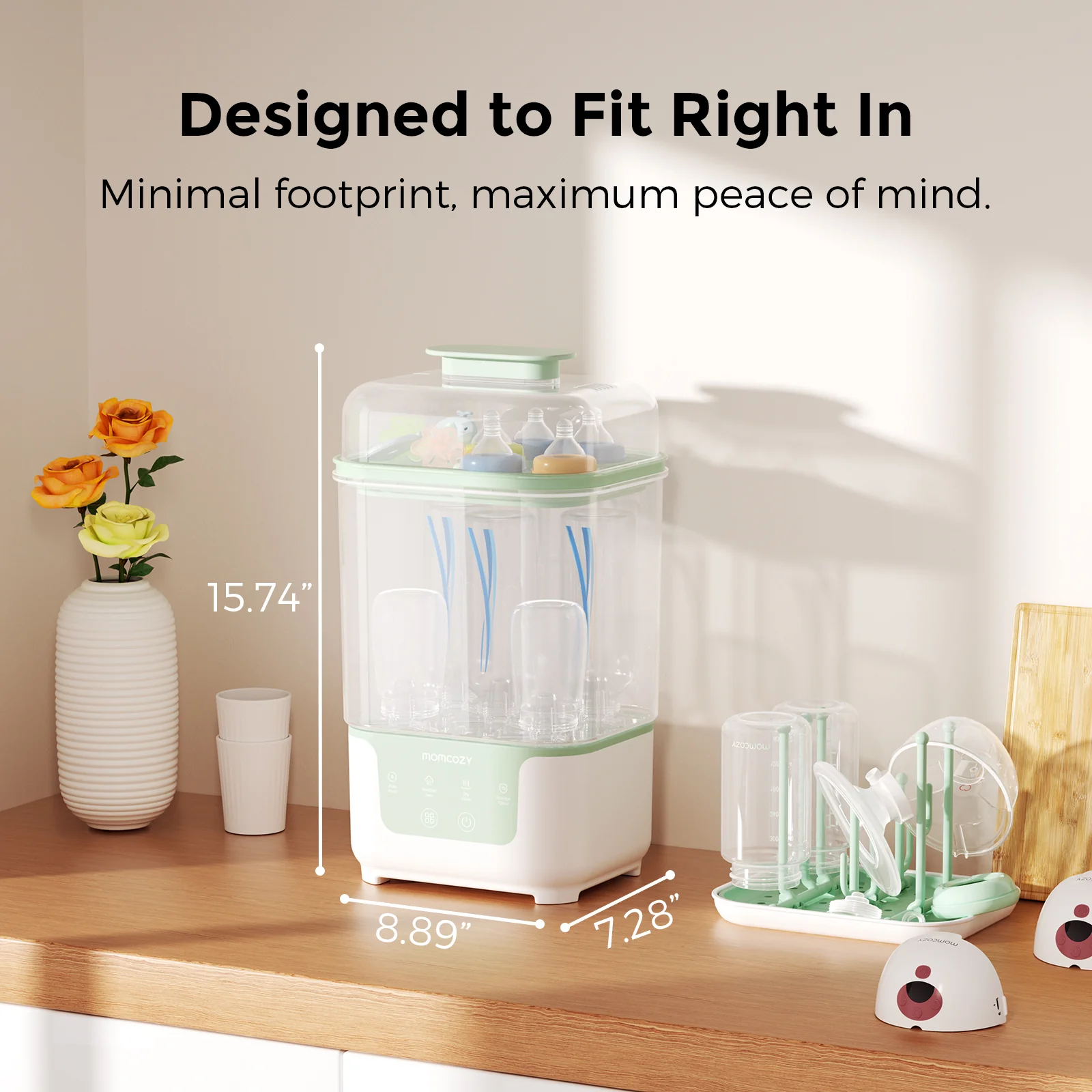 Momcozy 4-i-1 flaskesterilisator - Image 10