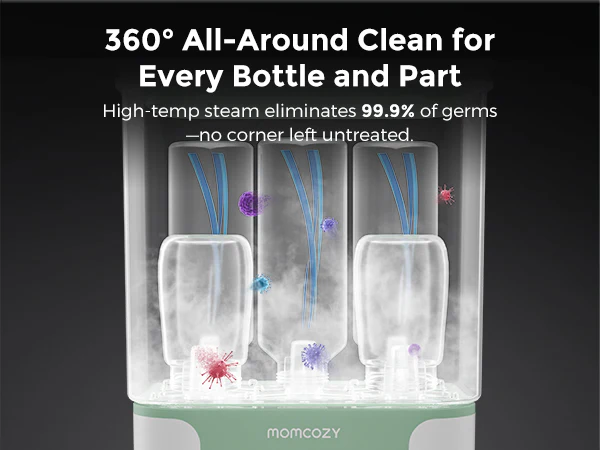 Momcozy 4-i-1 flaskesterilisator - Image 2